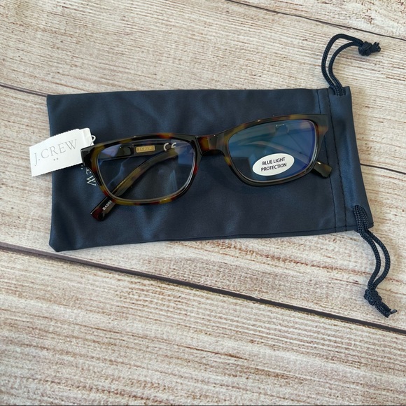 J. Crew Factory Accessories Nwt Jcrew Classic Rectangular Bluelight